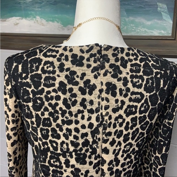 Luxology animal print color block dress - Picture 6 of 8